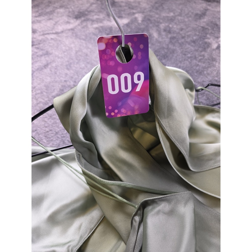 Ralph Lauren Purple Label Chilton Washed Satin Evening Dress Size 14 $3490 - Picture 11 of 11